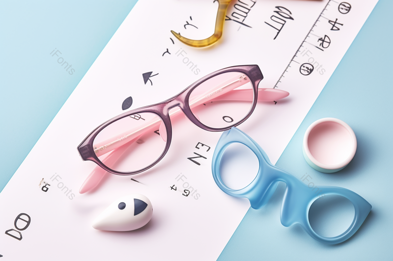 眼镜与视力表,高清,摄影图,摄影图片,图片大全,摄影图免费下载